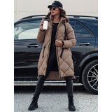 DStreet Women's oversize jacket MELODY dark beige | ePonuda.com