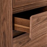 Furnhouse Rjava vitrina v orehovem dekorju 110x190 cm Tokyo – | Shoptok.si