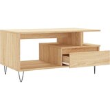  Stolić za kavu boja hrasta 90x49x45 cm konstruirano drvo | Eponuda.ba