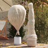 vidaXL Fleece za zaščito rastlin pred zmrzaljo Bež 50 x 3,2 m | Shoptok.si