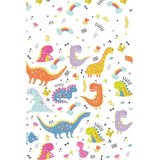  Papirnati prt - Veseli dinozavri, 120 x 180 cm | Shoptok.si