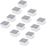 vidaXL LED Talne Svetilke 12 kosov 100x100x68 mm | Shoptok.si