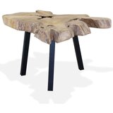  Klubska mizica iz prave tikovine 80x70x38 cm | Shoptok.si