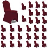  Navlake za stolice rastezljive bordo 30 kom | shoptok.hr