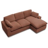 Bobochic Paris Narančasta kutna garnitura od samta Belair – | shoptok.hr