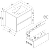 MID.YOU KOPALNICA antracit, medeni hrast | Shoptok.si