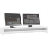  Za monitor bijeli 100 x 24 x 13 cm od iverice | shoptok.hr