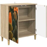  Kreveta ZAANDAM Sonoma 69 x 33 x 75 cm Konstruirano drvo | shoptok.hr