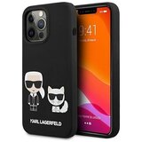 Karl Lagerfeld Originalen ovitek KLHCP13LSSKCK za iPhone 13 Pro črn silikonska zaščita - Full Bodies Cene