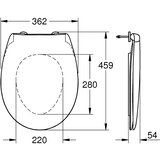 Grohe Bau Ceramic WC daska 39492000 | Eponuda.com