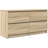 TV ormarić boja hrasta 100x35x54 cm od konstruiranog drva | shoptok.hr