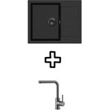 Aquasanita Set Tesa SQT102AW + Zora PVD Grafit/Black metallic | shoptok.hr
