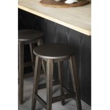 Rowico Temno rjavi barski stoli iz masivnega hrasta (višina sedeža 65 cm) v kompletu 2 ks Austin – | Shoptok.si