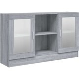  Vitrina boja sivog hrasta sonome 120 x 30 5 x 70 cm drvena | shoptok.hr