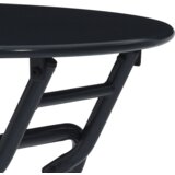  Sklopivi vrtni stol Antacitski Ø50x72 cm Čelik | shoptok.hr