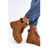 EVENTO Leather Lined Fur-Lined Boots Trapper Camel Felizia | ePonuda.com