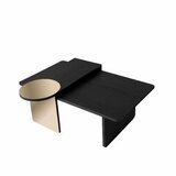 Hanah home Set stolova za kafu Luna Black (2 dela) | Eponuda.com