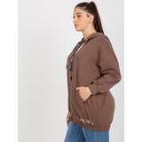 RELEVANCE Sweatshirt-RV-BL-8302.78-brown | Shoptok.si