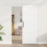 vidaXL Klizna vrata bijela 78x211 cm čvrst bor, Unutarnja vrata 'ORKDAL'bijela 78x211x4 cm čvrst bor | shoptok.hr