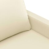 vidaXL Fotelja krem 60 cm od umjetne kože | shoptok.hr