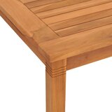  Vrtni blagovaonski stol 85 x 85 x 75 cm od masivne tikovine | shoptok.hr