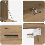 vidaXL Ormar za Zid hrast artisan 80 x 36.5 x 35 cm Konstruirano drvo | shoptok.hr
