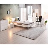 XORA postelja 120 cm x 200 cm , leseni material bela | Shoptok.si