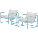 Venture Home Messina vrtni lounge set, svijetloplavi Slike