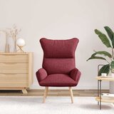  Fotelja Vinska crvena 69 x 74 x 93 cm Tkanina i šperploča | Eponuda.com
