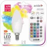 Avide Pametna sijalica, LED 4.9W, E14, RGB+W, 2700K, daljinski – Smart LED Candle 4.9W Cijene