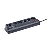 EG-PMS2 surge protector Black 6 AC outlet(s) 220 – 230