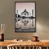  Slika - Taj Mahal (1 Part) Vertical 80x120 U crnom drvenom okviru | shoptok.hr