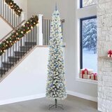 vidaXL Umestno božično drevo Zelena 300 cm PVC in Jeklo in Plastika | Shoptok.si
