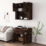  Visoka omara dimljen hrast inženirski les | Shoptok.si
