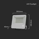  LED reflektor SAMSUNG CHIP LED/100W/230V 6400K IP65 crna | Eponuda.com