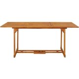 vidaXL Vrtna jedilna miza 180x90x75 cm trden akacijev les | Shoptok.si