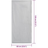 Vanjski ručnici za stolice 2 pcs Siva 130 x 60 cm | shoptok.hr