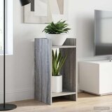  Stalak za biljke s policom Sivi Sonoma 30 x 30 x 60 cm | shoptok.hr