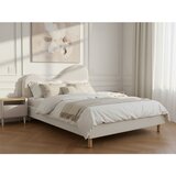 Bobochic Paris Bijeli podstavljeni tapecirani bračni krevet s podnicom 160x200 cm Celina – | shoptok.hr
