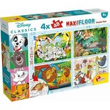 Lisciani Puzzle SuperMaxi Disney Classic 2u1 složi I oboji -4x48 | ePonuda.com