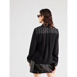 Guess Bluza 'Sandra' srebrno-siva / črna | Shoptok.si