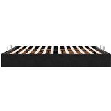 vidaXL Otomanski posteljni okvir brez vzmetnice črn 180x200 cm žamet | Shoptok.si