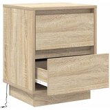  Noćni ormar s ladicama 2 pcs Sonoma hrast 39 x 34,5 x 50 cm | Eponuda.ba