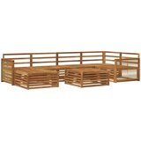  Set vanjskih sofa 7 kom. Prirodna | shoptok.hr