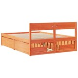 vidaXL Okvir kreveta s ladicama 120 x 200 cm od masivne borovine | shoptok.hr