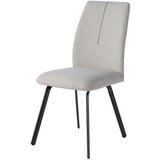 Hom`in stol, kovina, tekstil črna, svetlo siva | Shoptok.si
