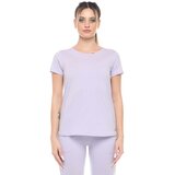 Leone 1947 Majice s kratkimi rokavi Woman T-Shirt Short Sleeves New Basic Vijolična | Shoptok.si