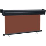 vidaXL Balkonska bočna tenda 140 x 250 cm smeđa | shoptok.hr