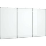  magnetna tabla zložljiva 150x80x1,7 cm aluminij, (21413959) | Shoptok.si