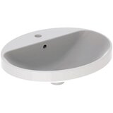 Geberit lavabo variform ugradni ovalni 550X450 sa prelivom i otvorom za slavinu Cene